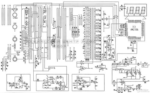 VC9805萬(wàn)用表電阻檔故障排查與電路圖獲取指南